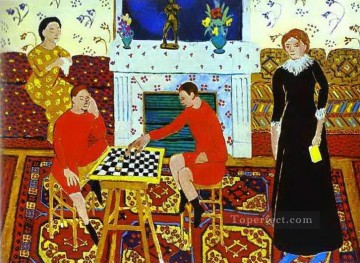 La familia del pintor 1911 fauvismo abstracto Henri Matisse Pinturas al óleo